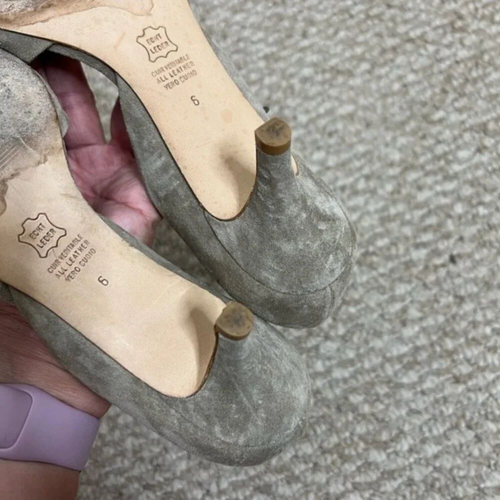 Kennel & Schmenger Heels Women's Size 9 gray brown - Picture 11 of 12